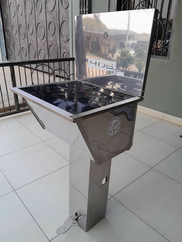 Stainless steel model